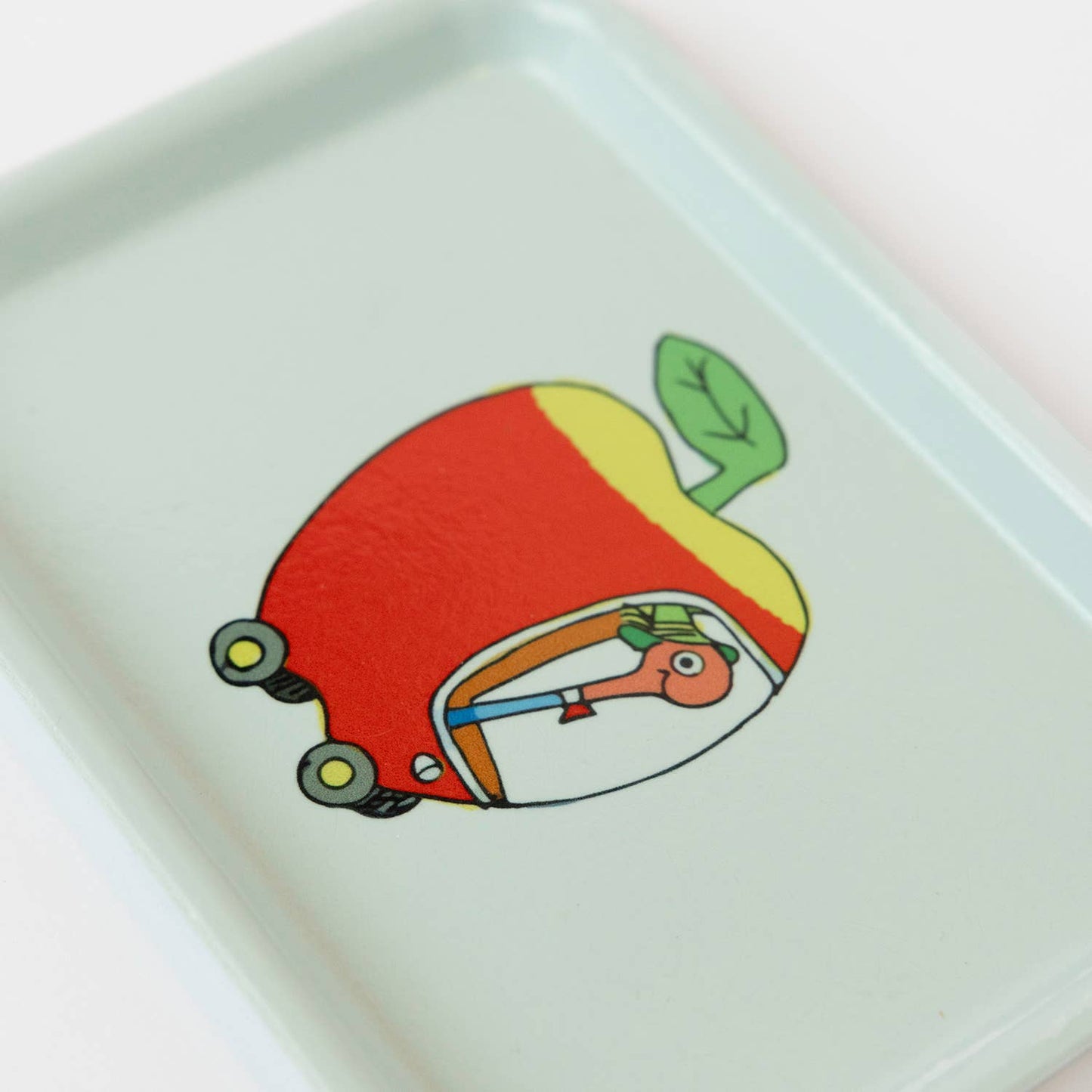 Busy World Apple Car Vintage Tray - 3P4 x Richard Scarry®
