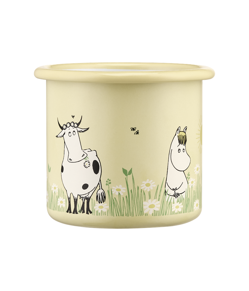 MOOMIN Enamel Mug Meadow 0.25L