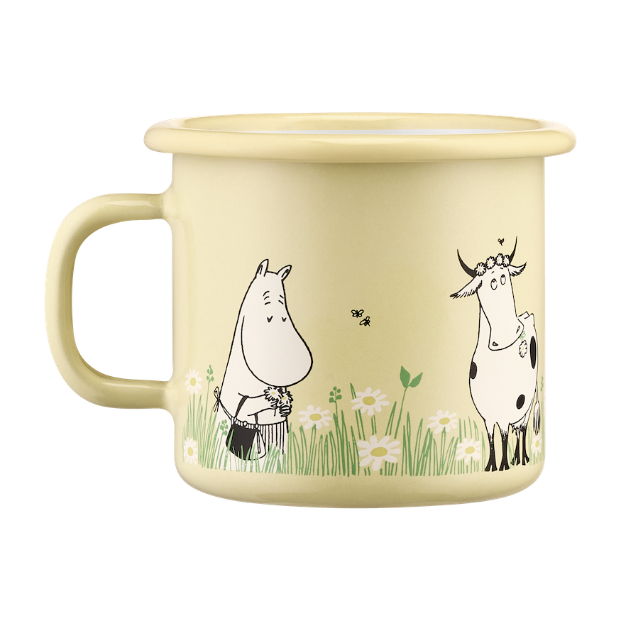 MOOMIN Enamel Mug Meadow 0.25L