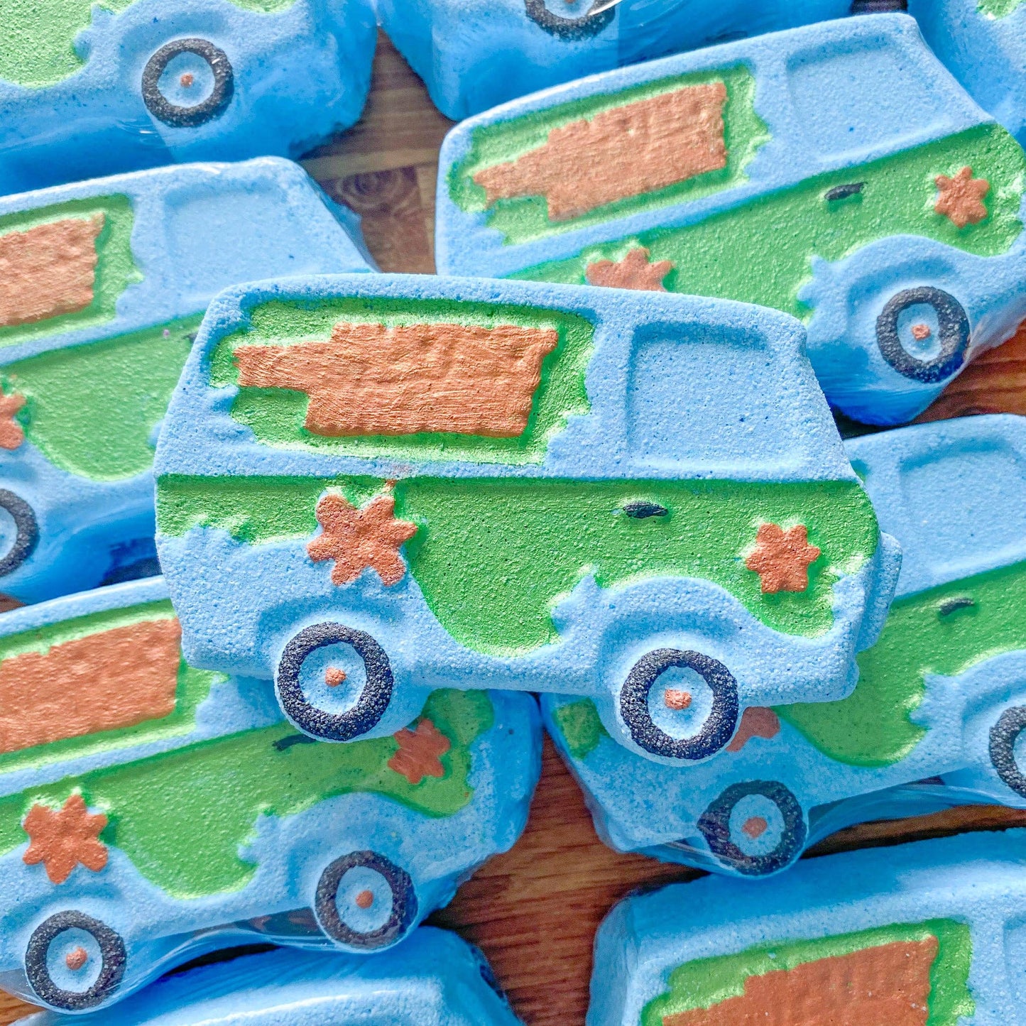 The Mystery Machine Bath Bomb