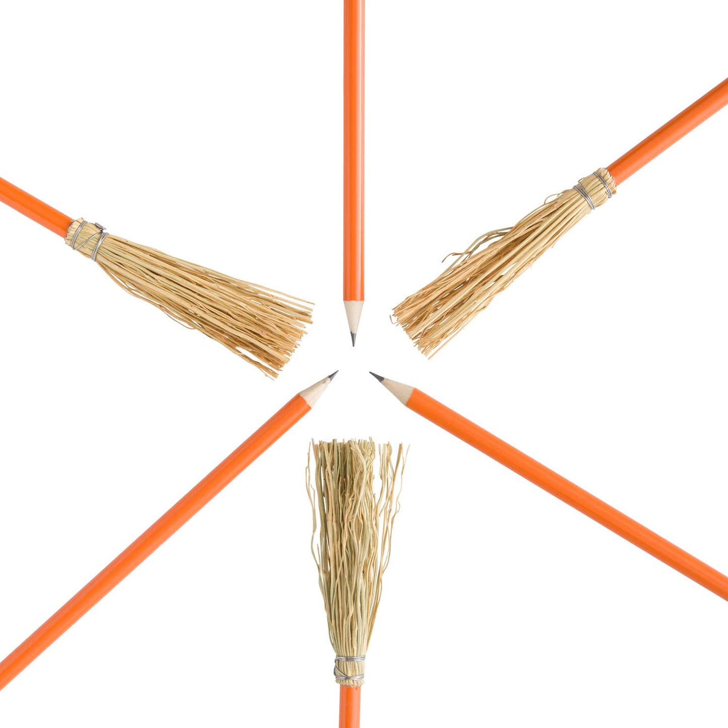 Broomstick Pencil Orange