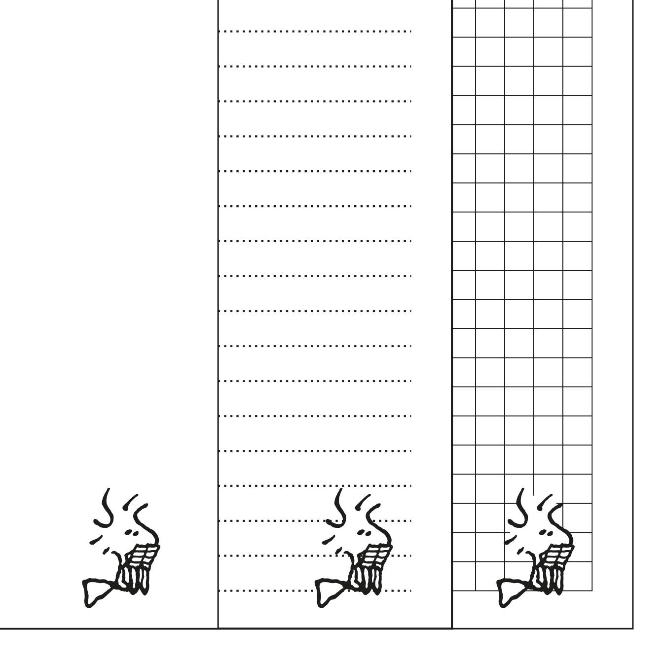 Magpie x Peanuts Journal You've got it made Snoopy