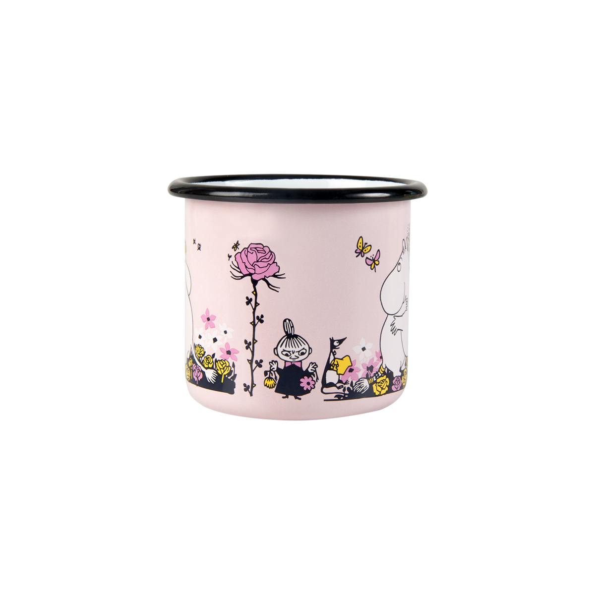 MOOMIN Enamel Mug Hug Pink 0.37L