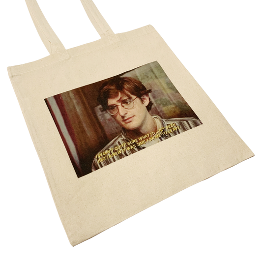Louis Theroux 'Knew it was Time to Leave' Tote Bag