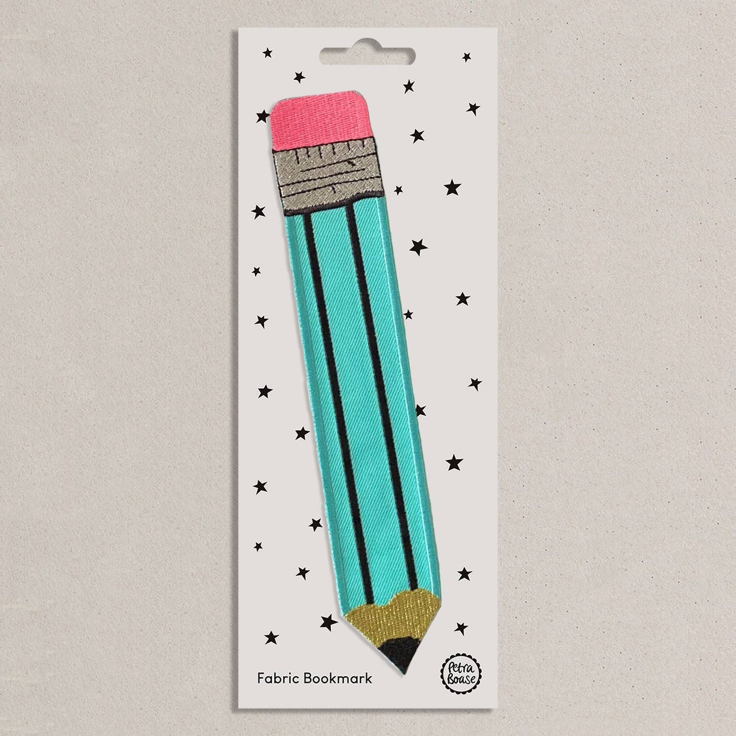 Aqua Pencil Bookmark