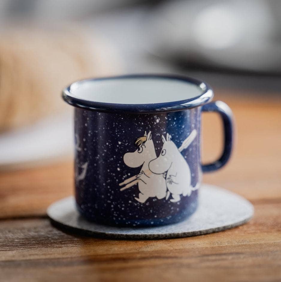 MOOMIN Enamel Mug Sailors 0.25L