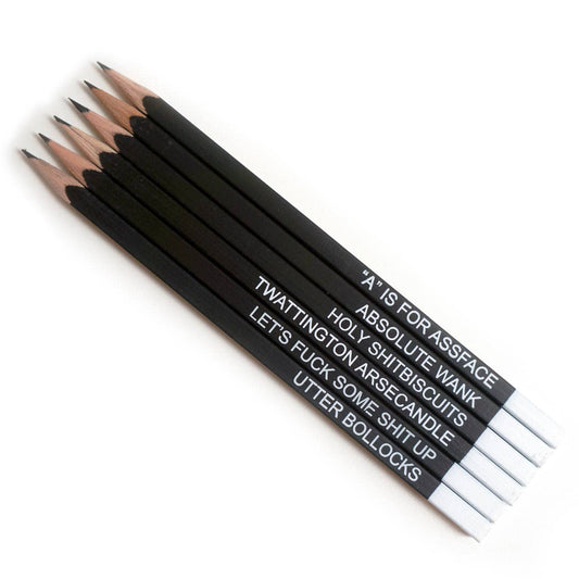 Sweary Pencil Set