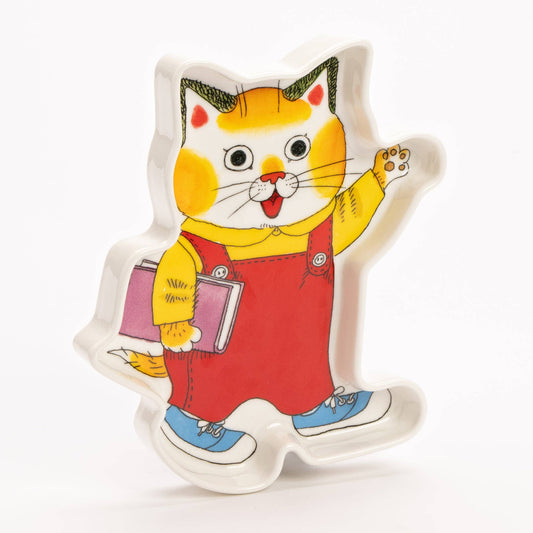Magpie x Richard Scarry Huckle Books Shaped Dish