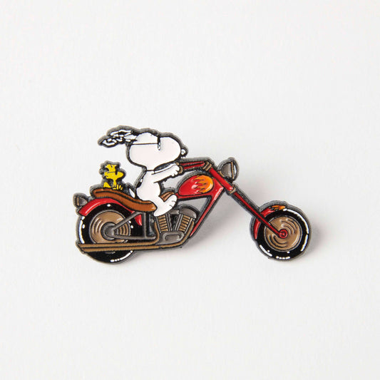 Peanuts Vibe Pin Biker