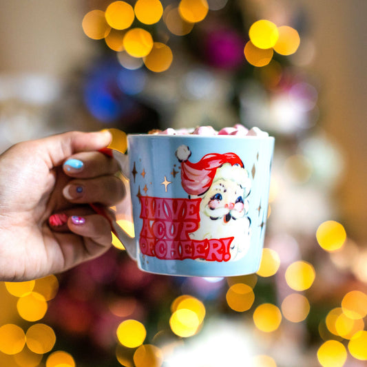 Cup of Cheer Santa Mug
