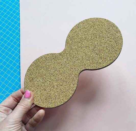 'Merry Christmas' Double Coaster Aqua