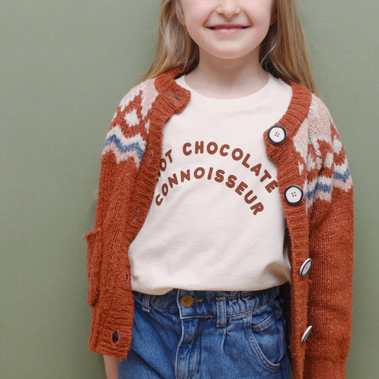 Hot Chocolate Connoisseur Kid's Tee