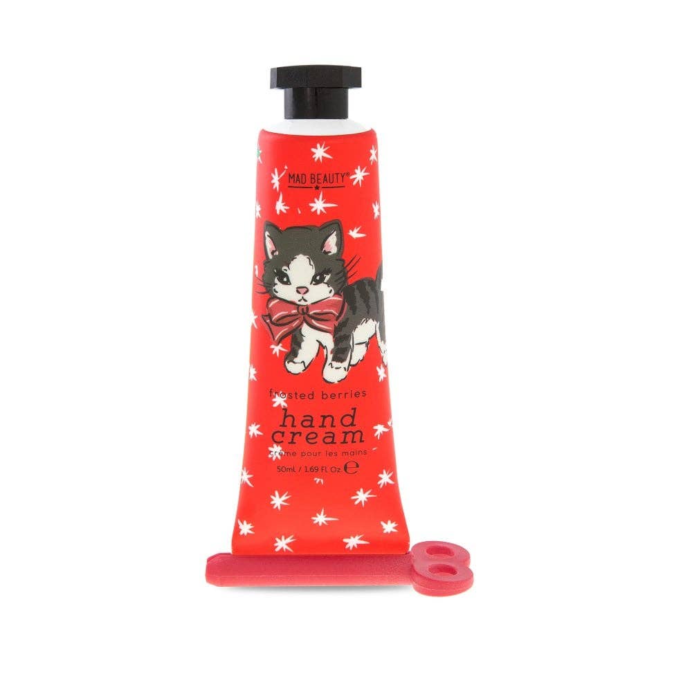 Mad Beauty Retro Christmas Hand Cream Cat