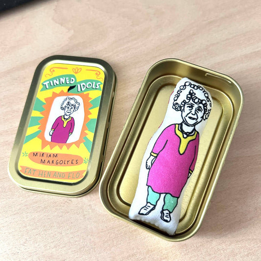 Miriam Margoyles Tinned Idol Keepsake Doll