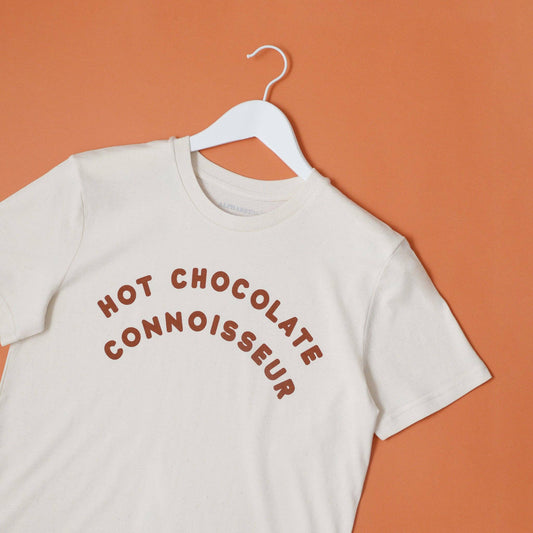 Hot Chocolate Connoisseur Organic Fleck Unisex T-Shirt