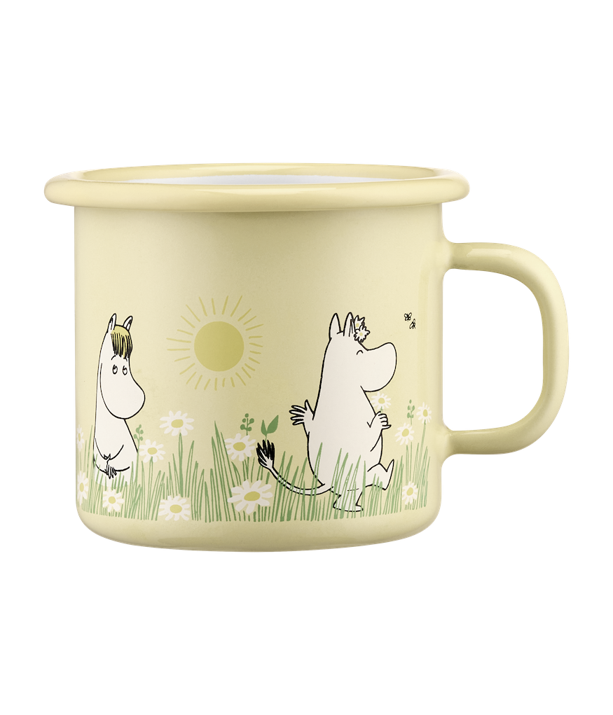 MOOMIN Enamel Mug Meadow 0.25L