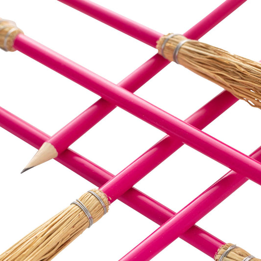 Broomstick Pencil Pink