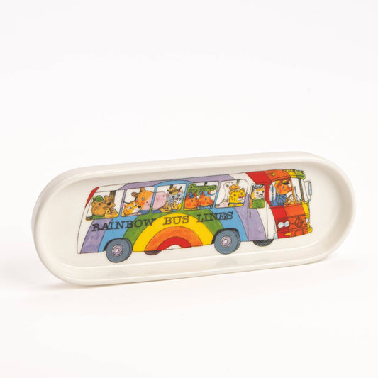 Magpie x Richard Scarry Rainbow Bus Pen Tray