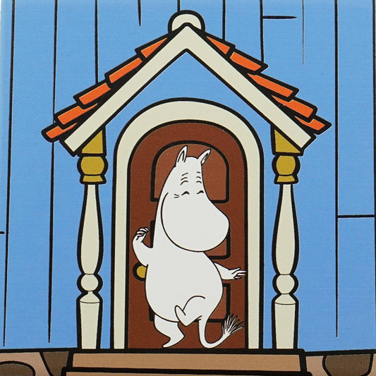 Moomin House Ceramic Coasters Set of 4