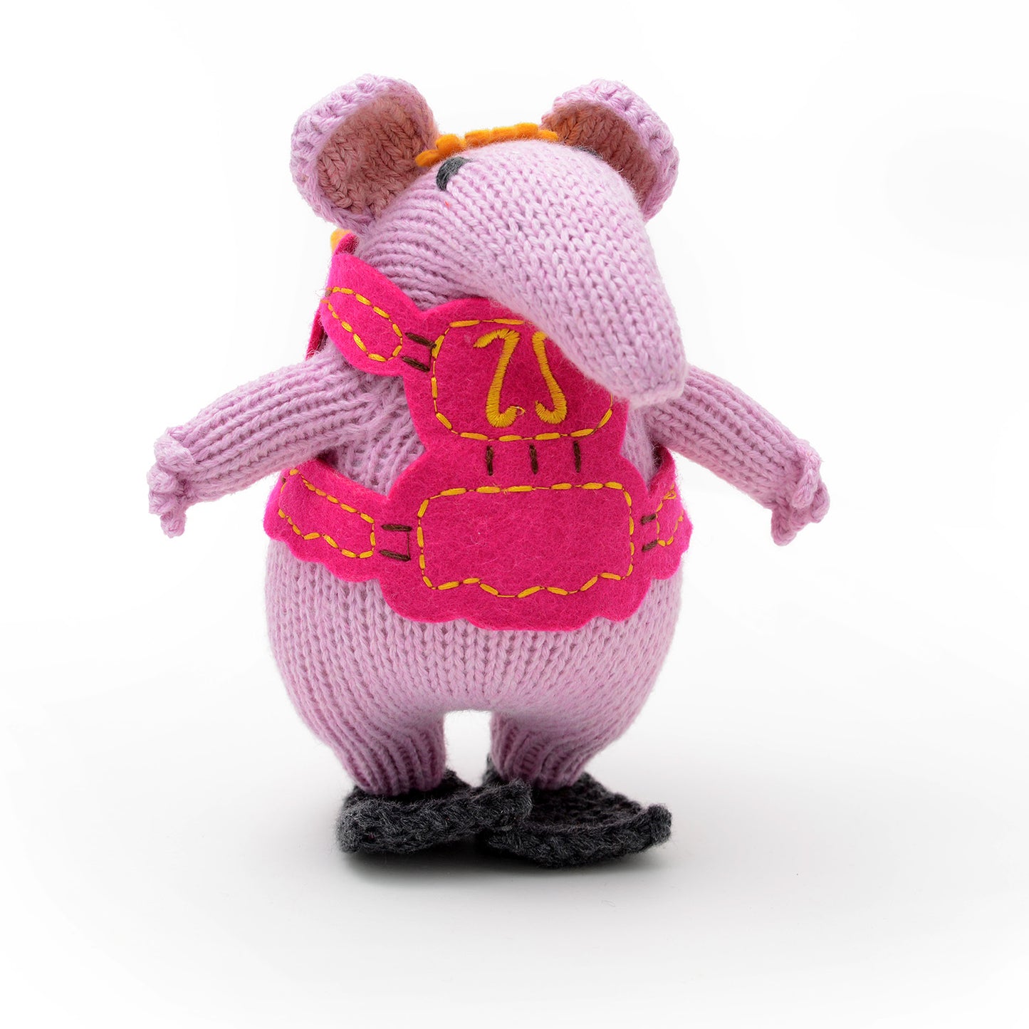 The Clangers Tiny Hand Knitted Organic Cotton Soft Toy