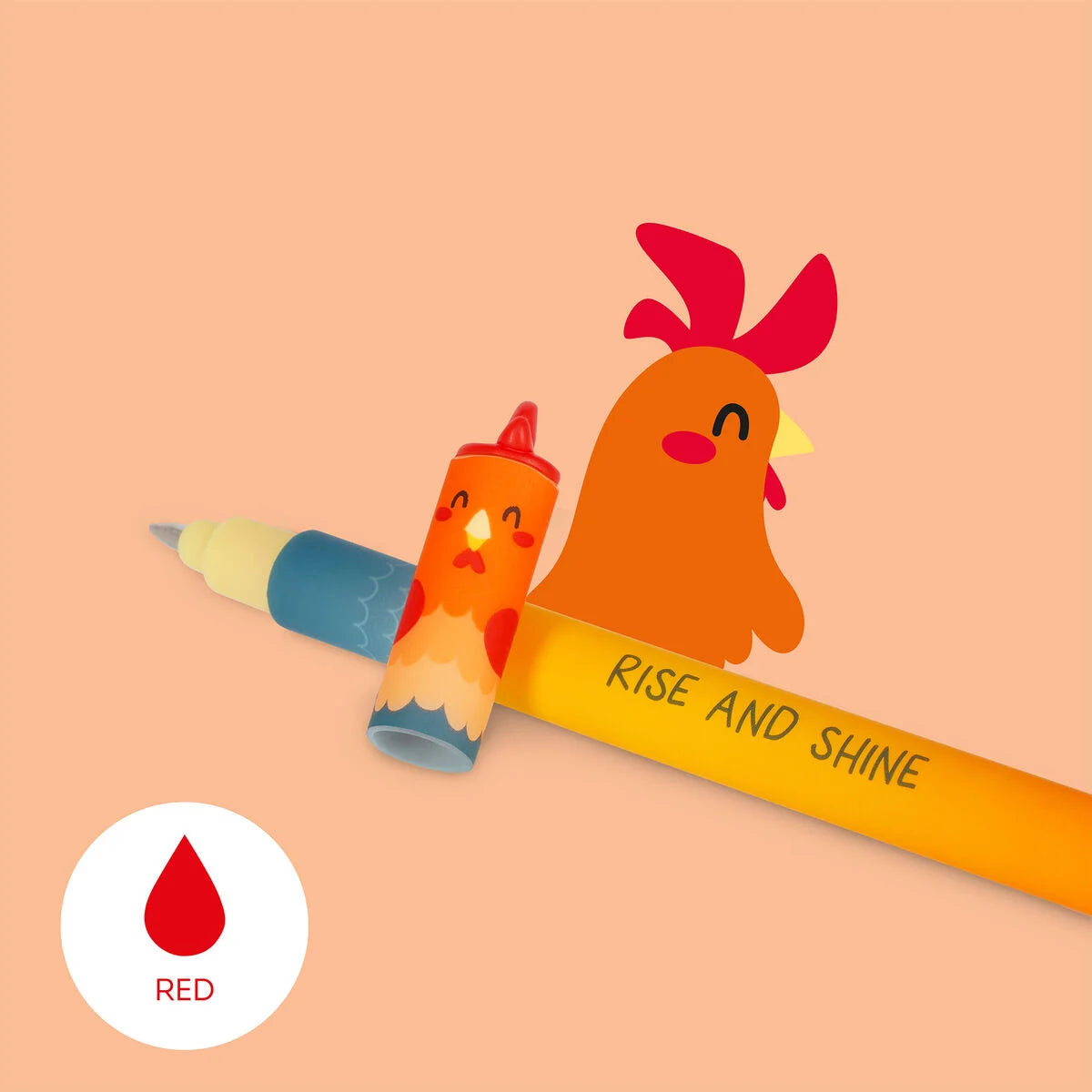 Legami Farm Sweet Farm Set of 4 Erasable Gel Pens