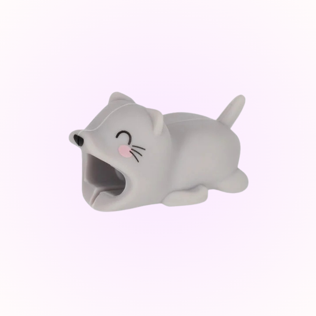 Hungry Friends Cat Cable Protector