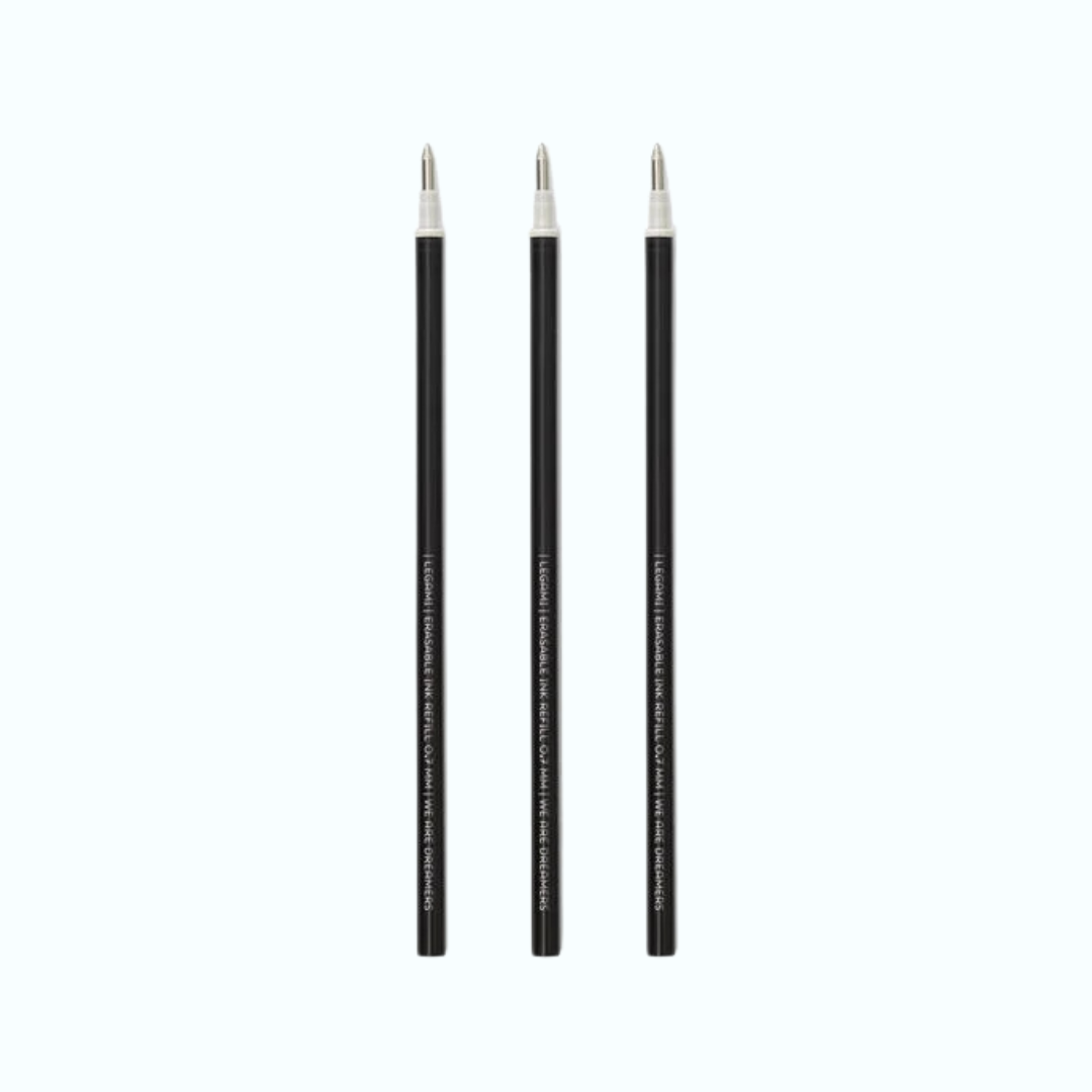 Legami Erasable Pen Black Ink Refills
