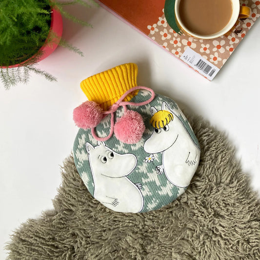 Moomin Floral Hot Water Bottle