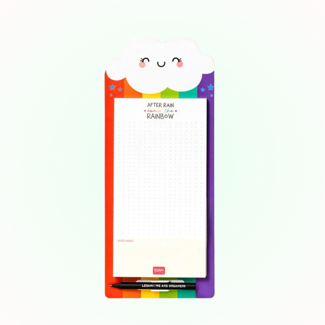Rainbow Magnetic Notepad