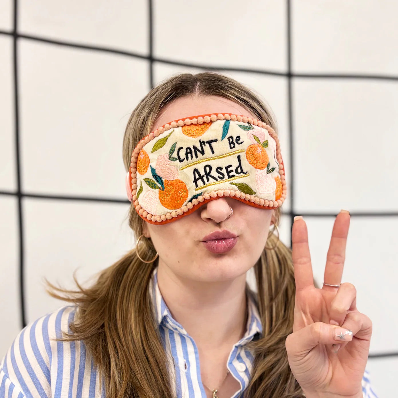 Can't Be Arsed Eye Mask