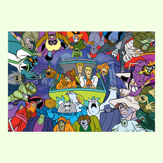 Scooby Doo Classic Monsters 1000 Piece Jigsaw Puzzle