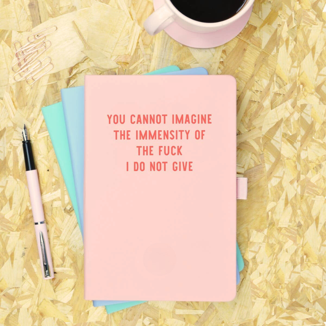 You Cannot Imagine the Immensity Of The Fuck I Do Not Give Notebook