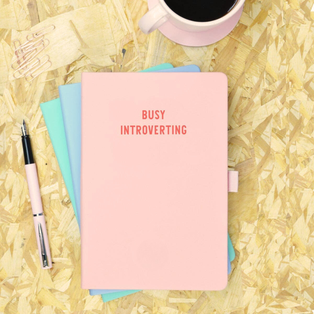 Busy Introverting Notebook