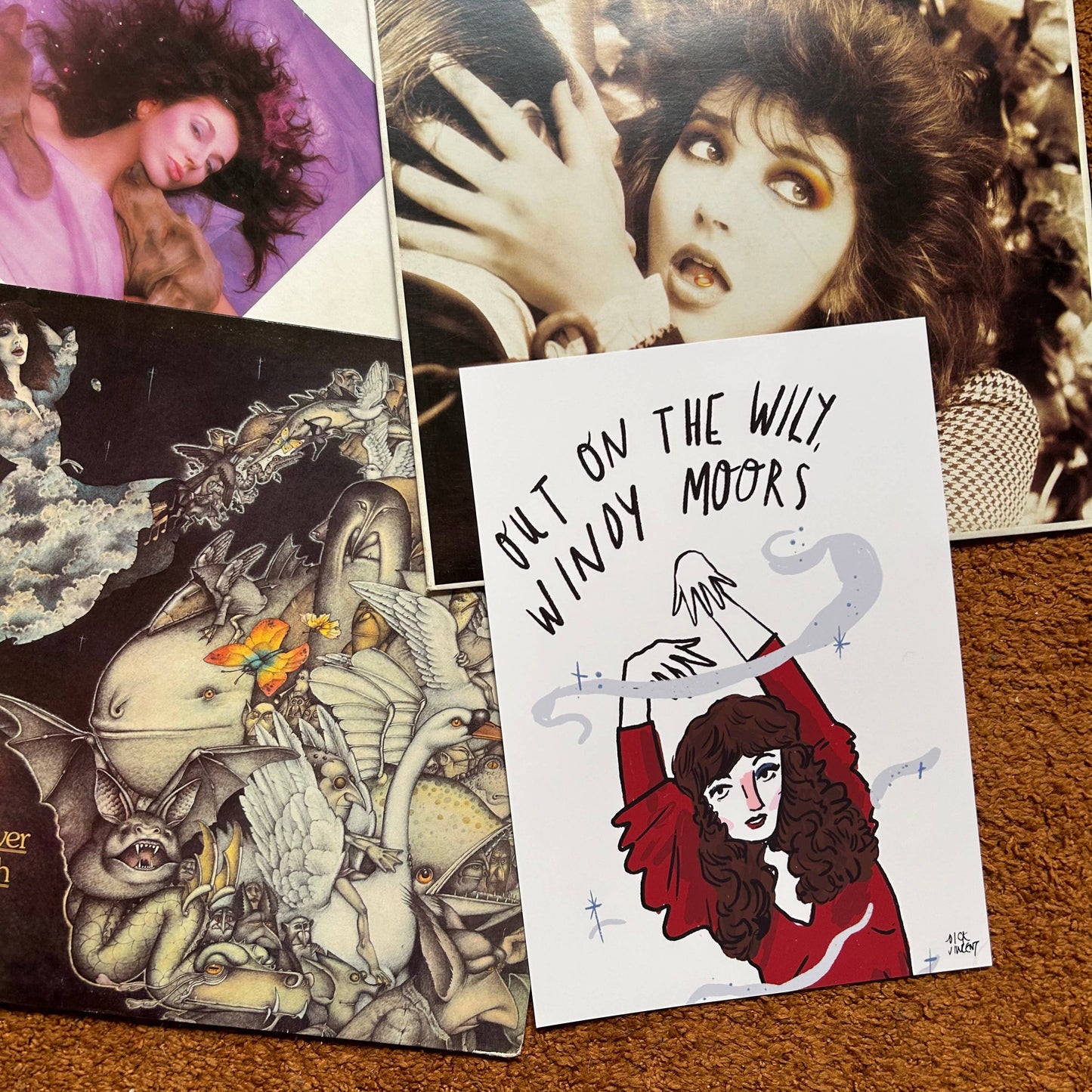 Kate Bush Wuthering Heights Print