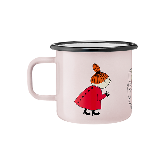 MOOMIN Enamel Mug Little My Pink 0.37L