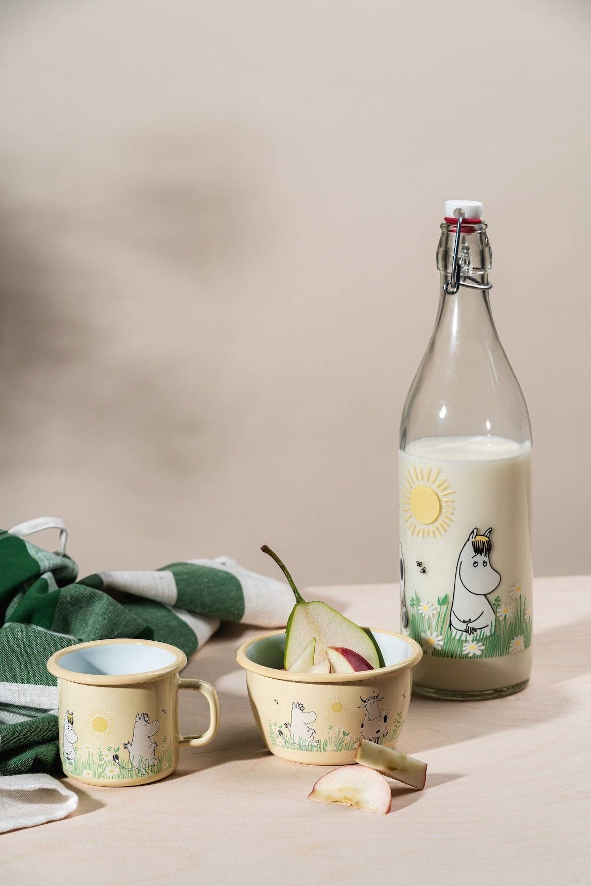 MOOMIN Enamel Mug Meadow 0.25L