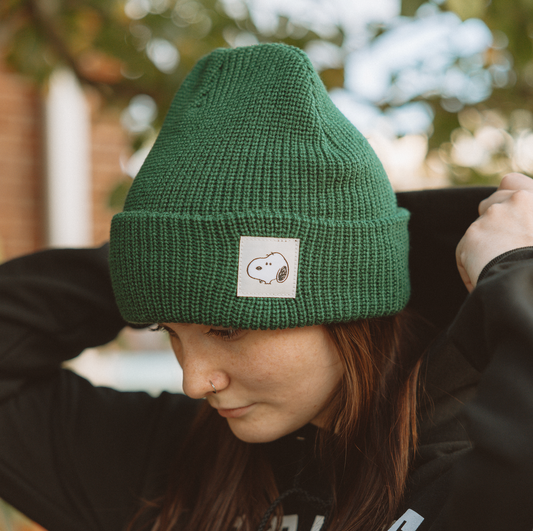 3P4 x Peanuts® Snoopy Beanie - Forest