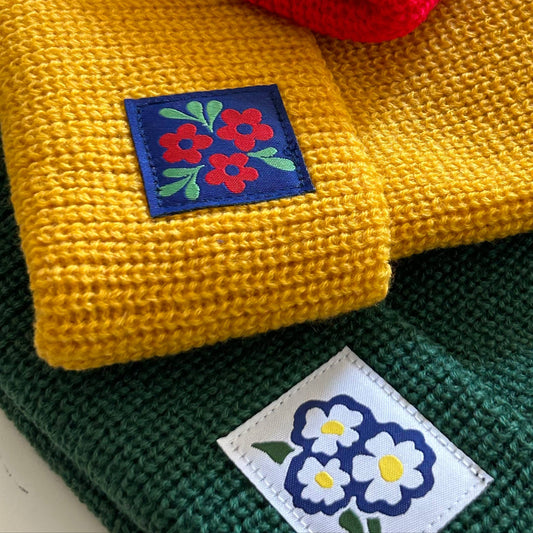 Sunshine Floral Beanie Hat