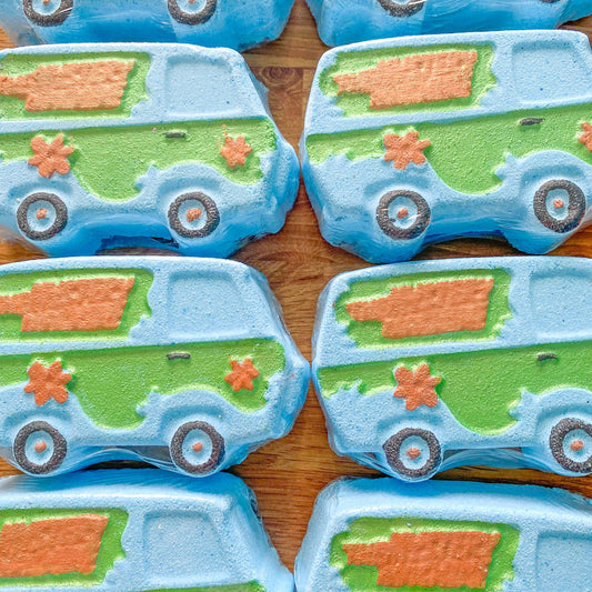 The Mystery Machine Bath Bomb