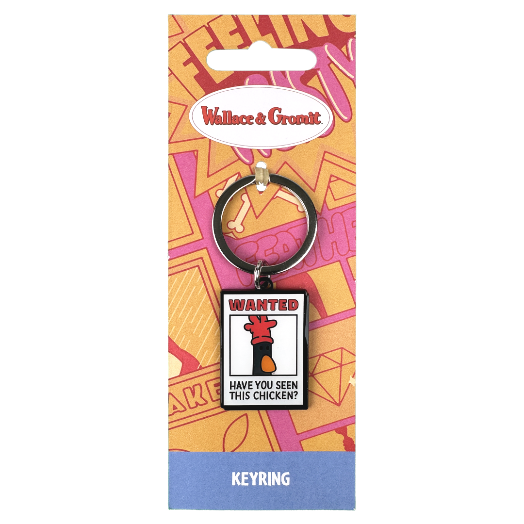Feathers Poster Keyring