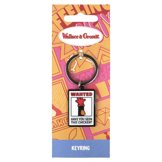 Feathers Poster Keyring