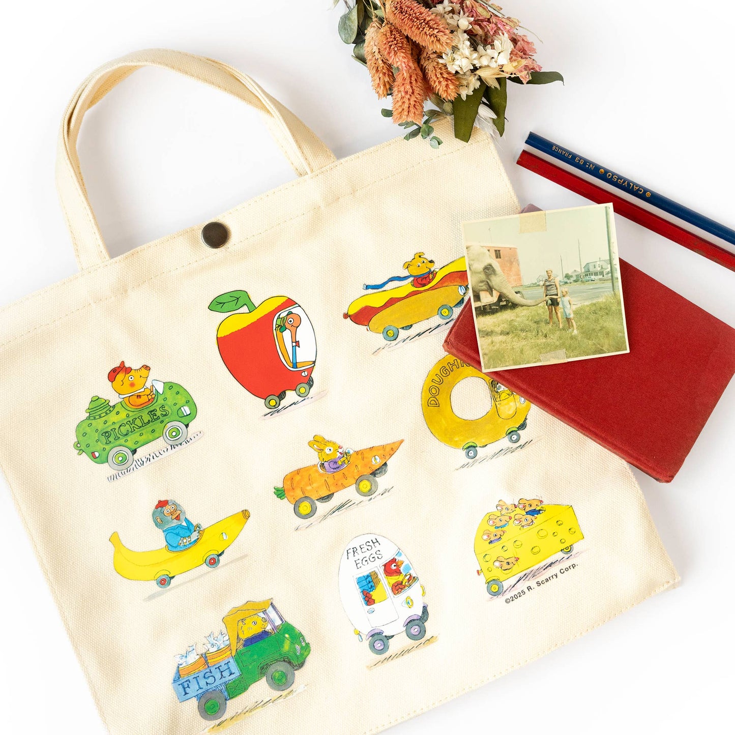 Busy Town Market Tote - 3P4 x Richard Scarry®