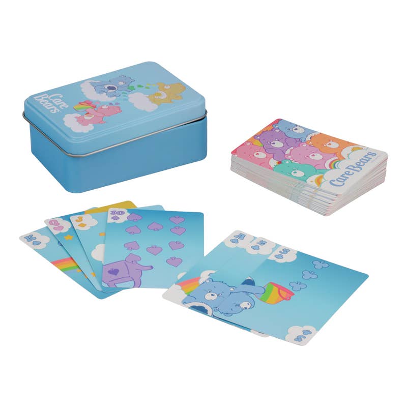 Care Bears Playing Cards in a Tin
