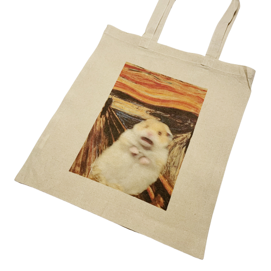 The Scream Hamster Tote Bag