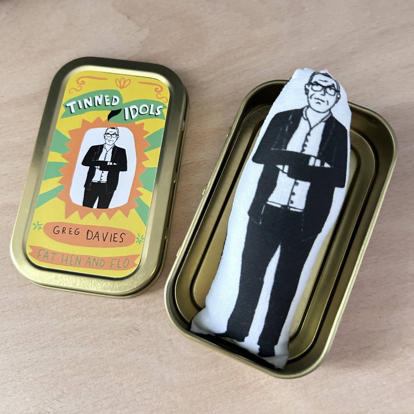 Greg Davies - Tinned Idol Keepsake