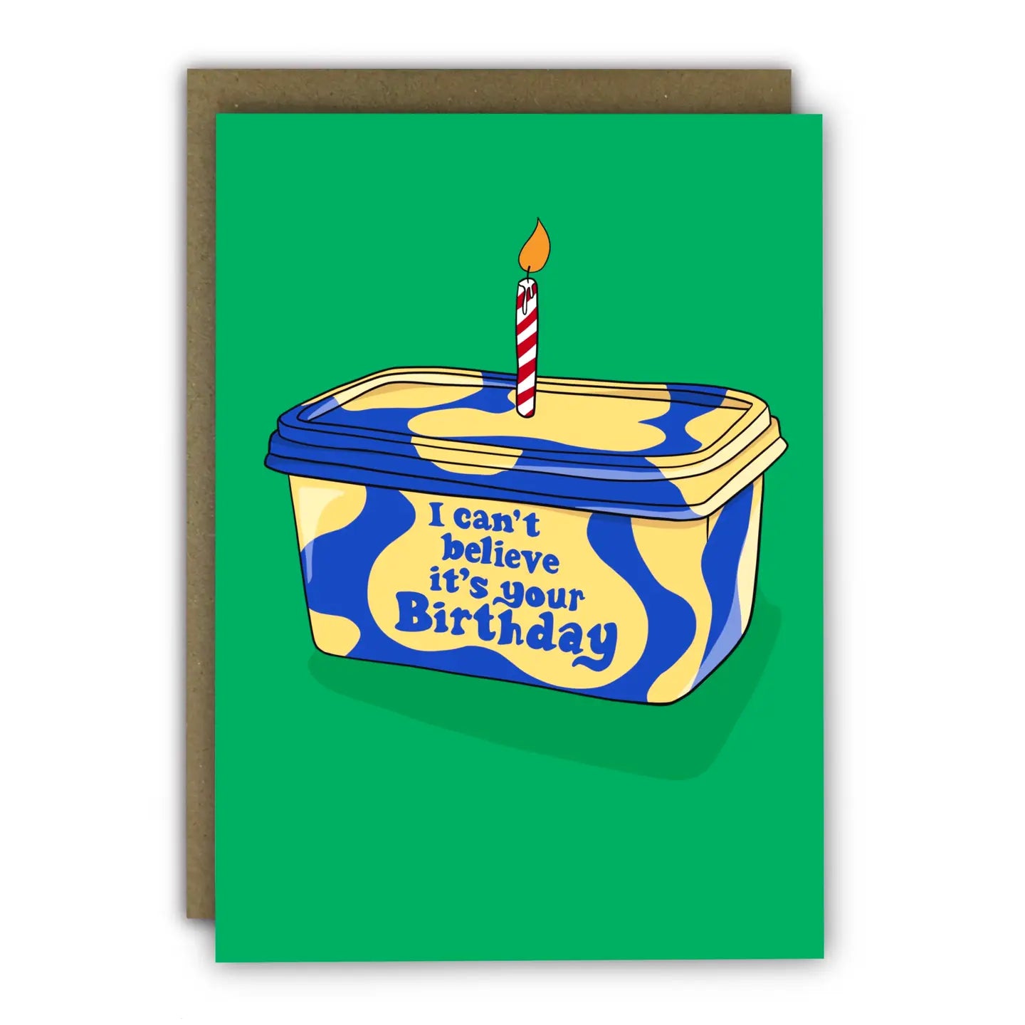 Buttery Birthday Wishes Birthday Card