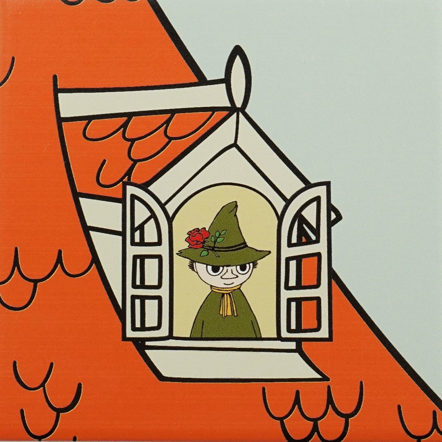 Moomin House Ceramic Coasters Set of 4
