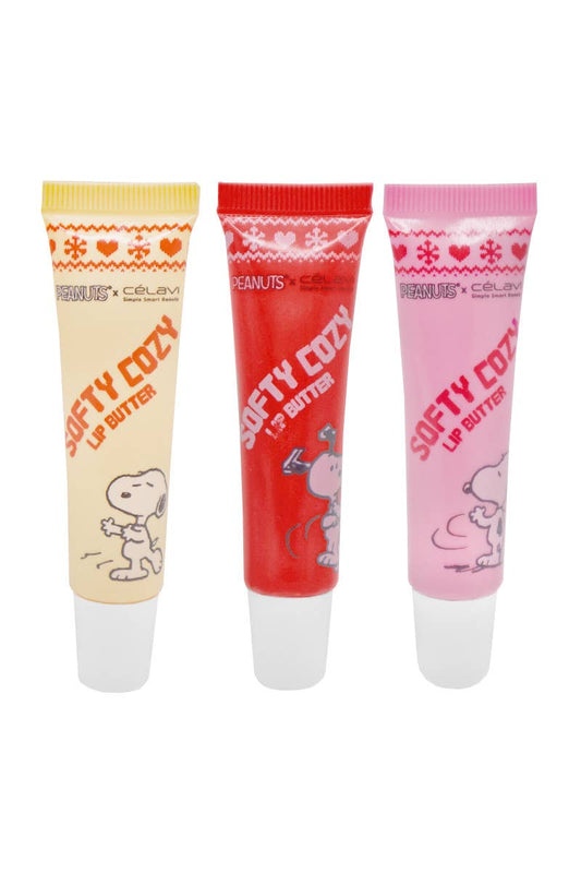Peanuts Holiday Soft Cozy Lip Butter Set
