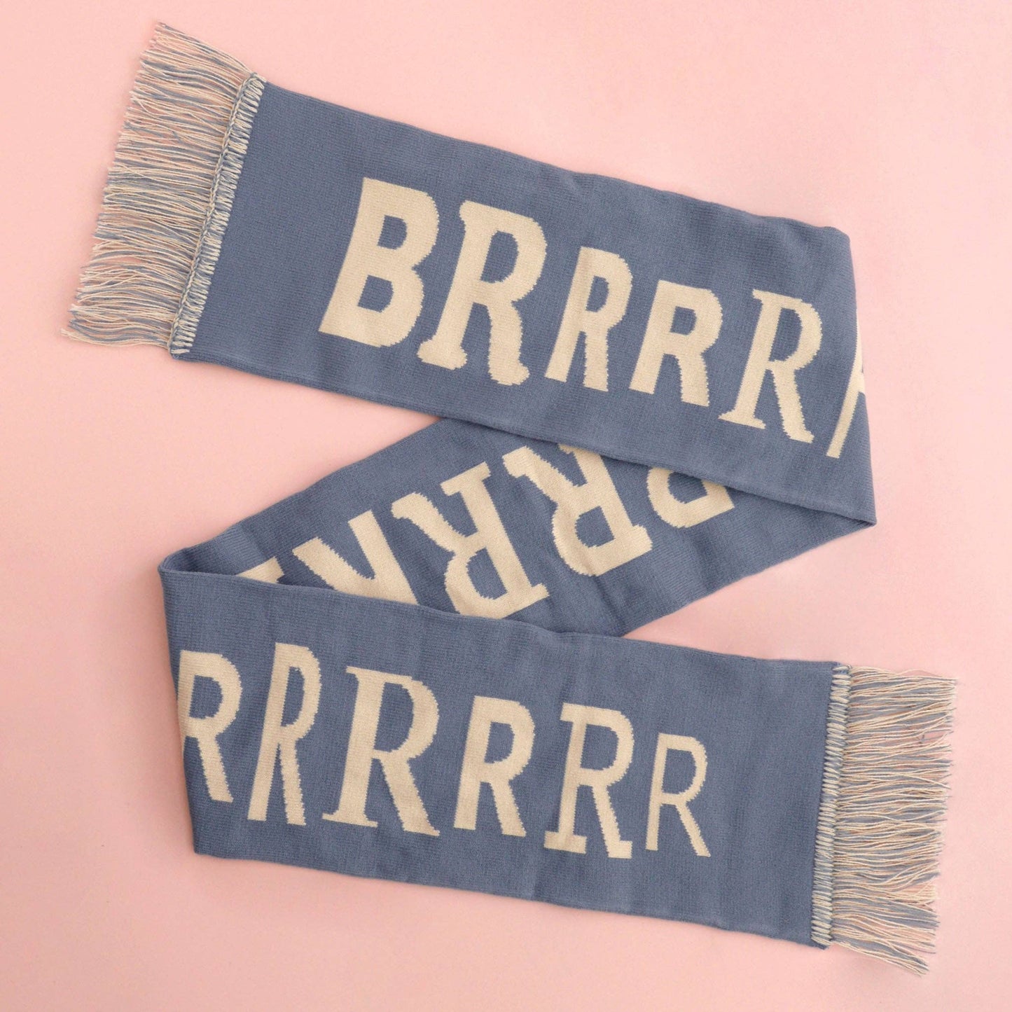 BRRRRRRRR Knitted Scarf