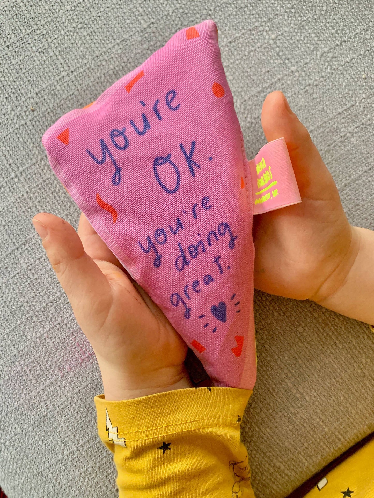 Sensory Palm Lavender Bag - You're Doing Great